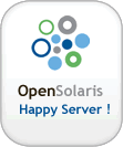 OpenSolaris Happy Server Logo